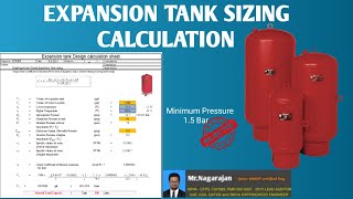 Expansion Tank Design Calculation l Expansion Tank Sizing l Design Mistakes l Step by Step Procedure [upl. by Adnol]