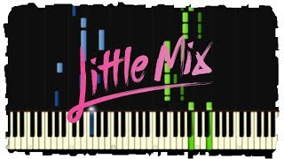 Little Mix  Touch ft Kid Ink Piano Tutorial  Synthesia [upl. by Imoyik621]