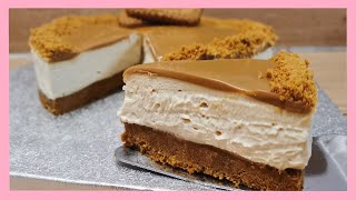 Cheesecake aux spéculoos  Recette facile et rapide [upl. by Filmore634]