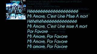 sexion dassaut mi amor lyrics YS [upl. by Ralf]