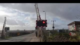 Bardon Hill Level Crossing Leicestershire 17022020 [upl. by Arella]