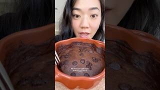 3ingredient healthy air fryer brownies 🍫 [upl. by Atir]