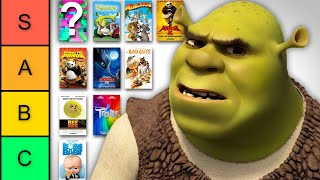 Ranking Every DreamWorks Movie [upl. by Laux]