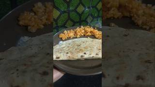 Roti wrap recipe 530dayschallenge wrap weightlossjourney healthyfood dietfood viralvideo [upl. by Aym961]