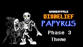 Disbelief Papyrus  Backbone Remix [upl. by Seadon]