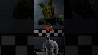 Springtrap vs Gigachad FNAFVHS fnaf shorts fivenightsatfreddys fnaf3 [upl. by Heimlich]