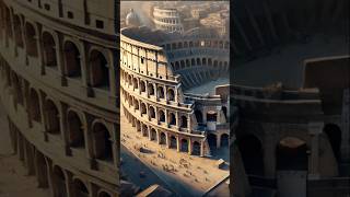 Fakta Colosseum tempat pertarungan gladiator shorts story colosseum sejarah romaitalia [upl. by Larimor794]