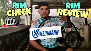 Rim Check  Rim Review ng Weinmann Rims U32 at U40 mm [upl. by Damalis]