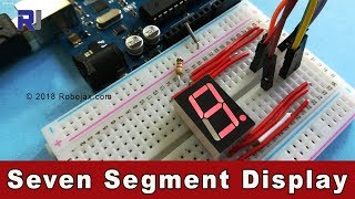 How to use seven segment LED display with Arduino [upl. by Tnecniv781]