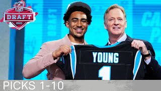 Picks 110 Multiple Quarterbacks amp Trades  2023 NFL Draft [upl. by Omer]