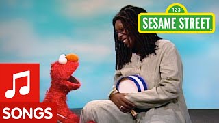 Sesame Street Elmo and Whoopi Goldberg Play Somebody Come and Play [upl. by Drawyeh340]