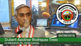 DR DUBERLÍ DEFIENDE LA AUTONOMÍA DE LAS RONDAS CAMPESINAS DEL PERÚ [upl. by Aneehsit51]