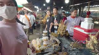 M r Tola Street Food Delicious Grilled Food Bee Barbeque Fried Snail [upl. by Caz]