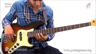 Técnica de improvisación en el bajo eléctrico [upl. by Eeladnerb]