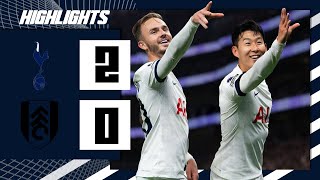 Tottenham vs Fulham 20  Highlights amp All Goals 2023 HD  Son amp Maddison Goal  Premier League [upl. by Izabel]