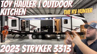 2023 Stryker 3313  136quot Garage  OUTDOOR KITCHEN Cruiser RV [upl. by Thorstein]