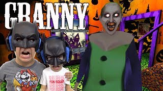 Halloween At Grannys House Granny Halloween Mod funny [upl. by Nosac845]