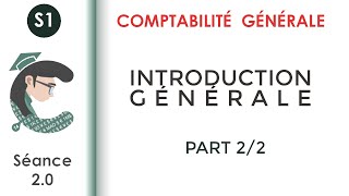 Introduction à la comptabilité 22 séance 20 Comptabilitégénérale1 [upl. by Arerrac]