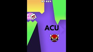 Неееет  Acu 100 by Neigefeu Extreme Demon  Geometry Dash 22 [upl. by Rossing937]