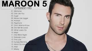 Maroon 5 Greatest Hits Full Playlist  Maroon 5 Best Of Full Album 2022 [upl. by Arres]