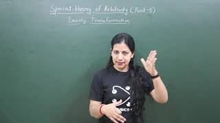 Lorentz Transformation Special Theory of Relativity part3 [upl. by Nygem]