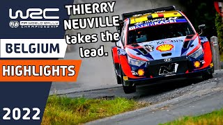 Day 1 Afternoon Highlights  WRC Ypres Rally Belgium 2022 [upl. by Atinus]