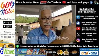 Goan Reporter News Inspection of Approach Road to Tivim Railway Station [upl. by Yellac360]