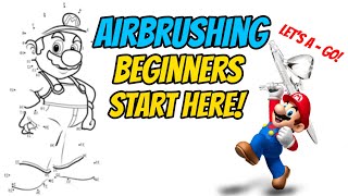 Airbrushing for beginners start here [upl. by Popele]