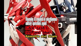 Huanying is engaged in miscellaneous military operations GNX604T red and blueAssemble and share [upl. by Alvinia332]