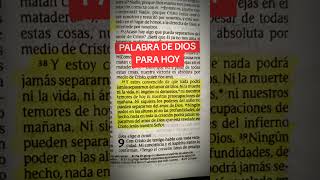 Romanos 8 3839 NTV palabradediosparahoy diosesbueno reflexion jesusesrey jesus jesuschrist [upl. by Eikcim]