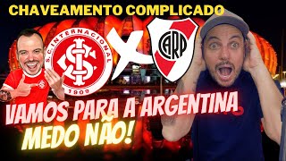 INTER X RIVER PLATE  EU GOSTEI  VAMOS PARA A ARGENTINA SEM MEDO QUEM VEM DEPOIS [upl. by Suoivatram]