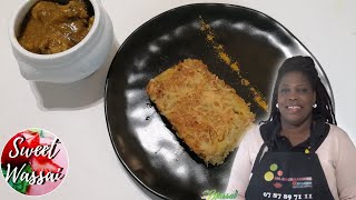 Recette du gratin de banane plantain super bon fais avec nous   SWEET WASSAI [upl. by Tebasile]