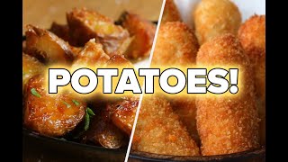 10 Mouthwatering Recipes For Potato Lovers • Tasty [upl. by Troyes]