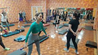 ИНТЕРВАЛЬНАЯ ТРЕНИРОВКА ЦЕЛАЯ ТРЕНИРОВКА  INTERVAL TRAINING  STEP INTERVAL [upl. by Alisa]