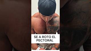 SE A ROTO EL PECTORAL ‼️😱 fitness culturismo bodybuilder gymrat [upl. by Lipski]