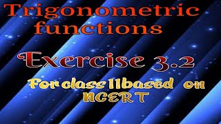 Trigonometric functions class 11 based on ncert [upl. by Sivrad]