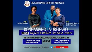 TAG GEITA PENUEL CHRISTIAN TABERNACLE KONGAMANO LA UREJESHO WA HAKI ZETU BY REV ANNAEL G PALLANGYO [upl. by Xino]