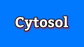 Cytosol  What is Cytosol  Cytoplasm  Cytology  Cell Biology  Cytosol Kia Hai  Cell Organelle [upl. by Aronel]