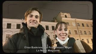 Elisa Badenes and Friedemann Vogel a few words for Russian audience after the Dance Open Gala [upl. by Nimajeb438]