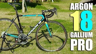 Argon 18 Gallium Pro İncelemesi  Astana Cycling Team [upl. by Lissie750]