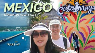 Exploring Mayan Mysteries in Puerto Costa Maya amp AllAccess Wonder of the Seas Cruise Ship Tour [upl. by Rudich]