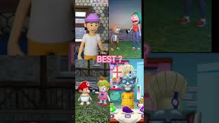 play with mums phone 📱 mario supermario funny nintendo luigi babymario [upl. by Tynan]