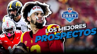 Los 15 MEJORES Prospectos del Draft NFL 2024 [upl. by Mitchiner]