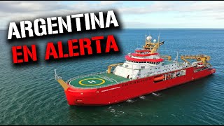 Buque BRITANICO recaló en CHILE  Argentina en alerta 🚢🚨 [upl. by Ferguson]