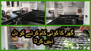 NANDOS SPICY RICE WITH PERI PERI CHICKENPAKISTANI GROCERIESگھر کا کوئی کام کرنے کا دل نہیں کرتا [upl. by Berhley499]