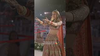 Indian Bridal Dance  Sangeet Performance  Indian Bridal Entrance  Indian Lehenga  Teri Ore Song [upl. by Sunda]