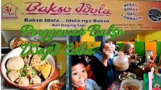 RASA PAS DAN PASTI KENYANG MAKAN BAKSO DI BAKSO IDOLA DANAU MARAKASH [upl. by Merriman]