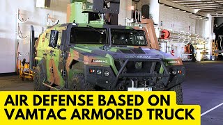 Great Britain ordered air defense systems based on the VAMTAC armored car [upl. by Atinihc846]