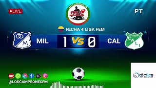 Millonarios Femenino vs Deportivo Cali Femenino [upl. by Neila452]