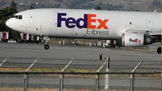 HD Fedex MD11 LOUD and steep takeoff out of San Jose International Airport KSJC [upl. by Nirrad]